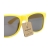 Malibu zonnebril (UV400) geel